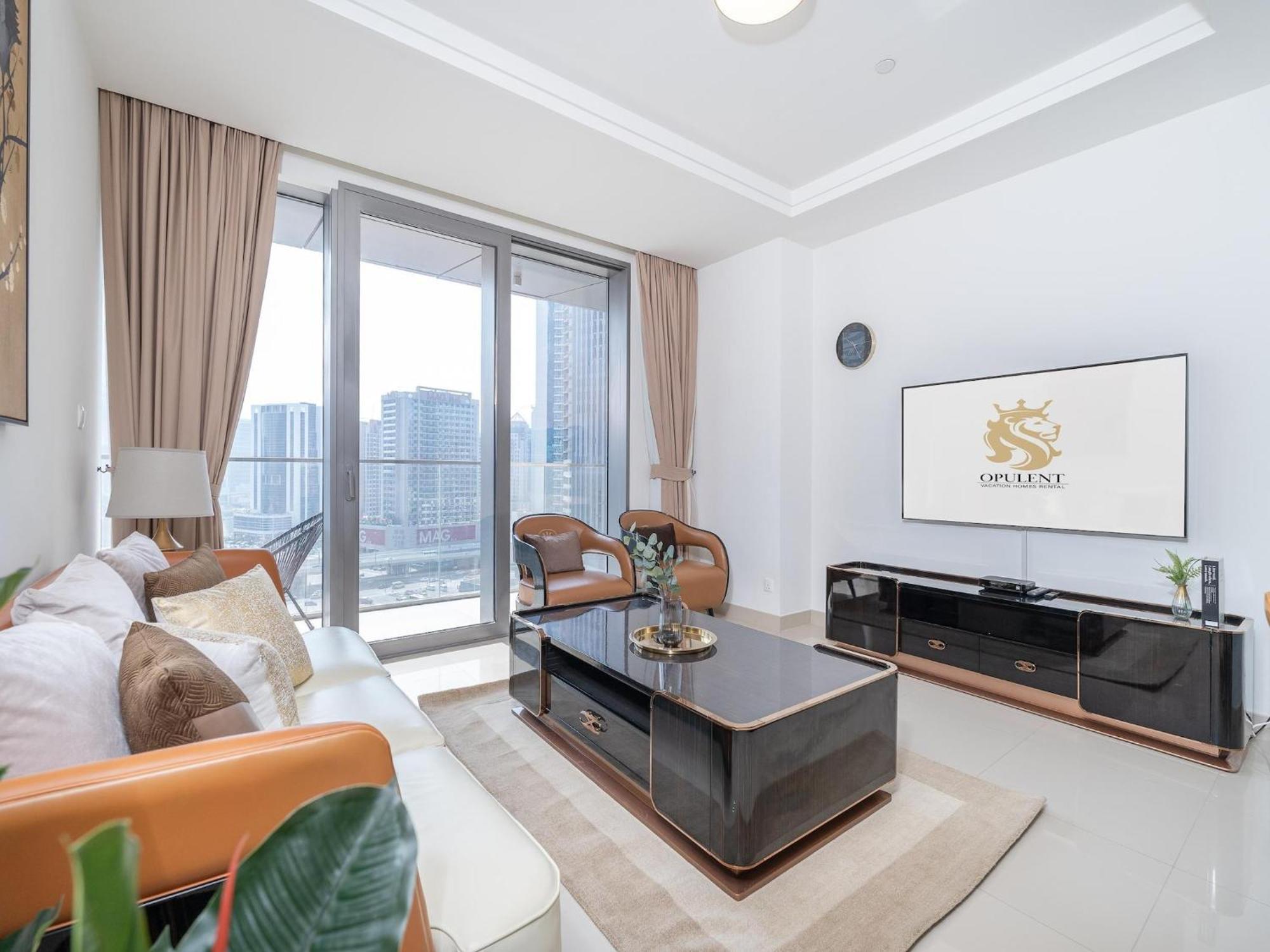 Luxurious Stylish Apartments Across Dubai Mall Burj Khalifa City Views Exterior foto