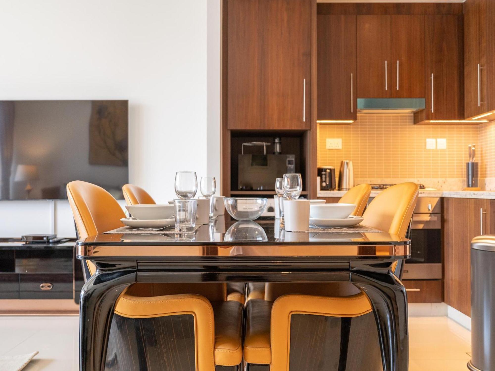 Luxurious Stylish Apartments Across Dubai Mall Burj Khalifa City Views Exterior foto